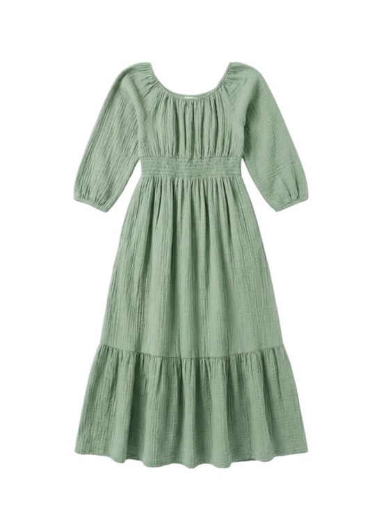 Emme Dresses & Skirts - NWT Emme Mama Eliza Maternity and Nursing Dress in Morning Mist, XL